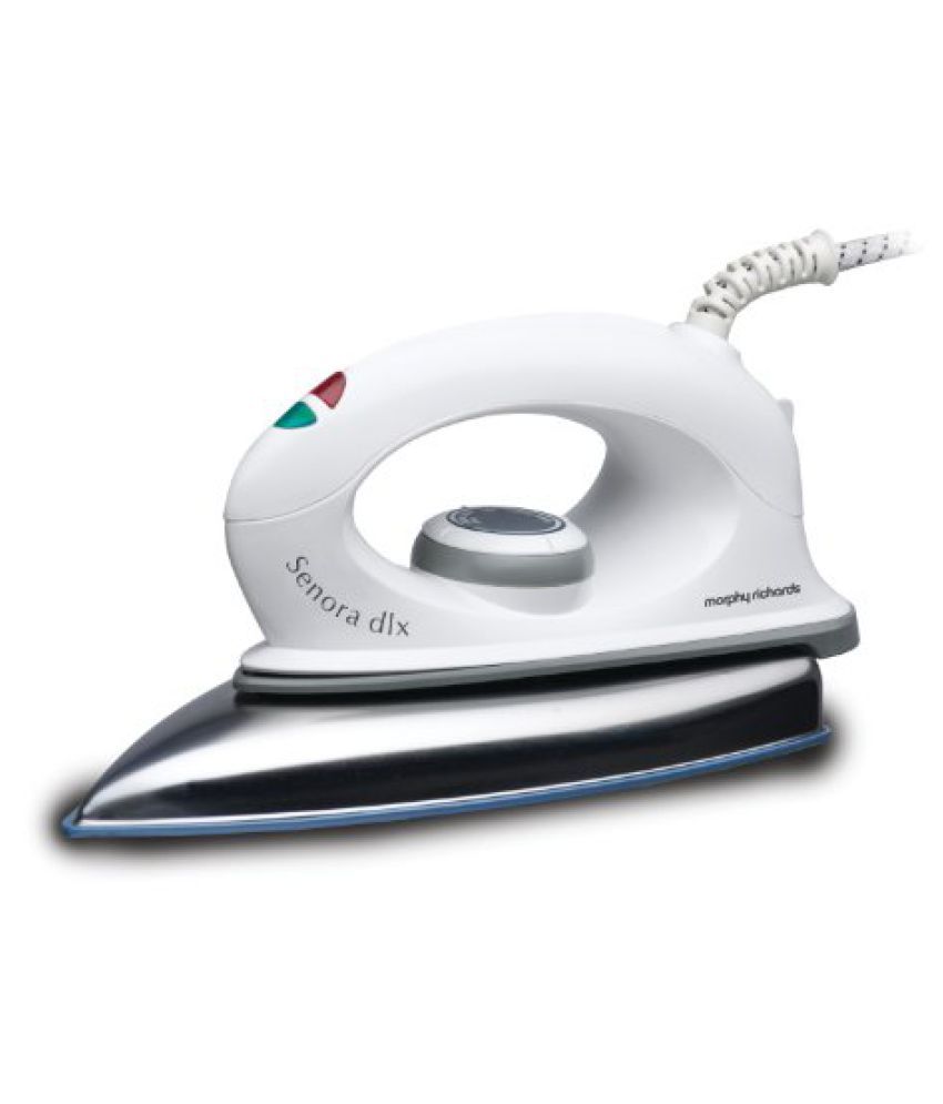 Morphy Richards Senora Dlx 1000-watt Dry Iron (white) available at snapdeal for Rs.995