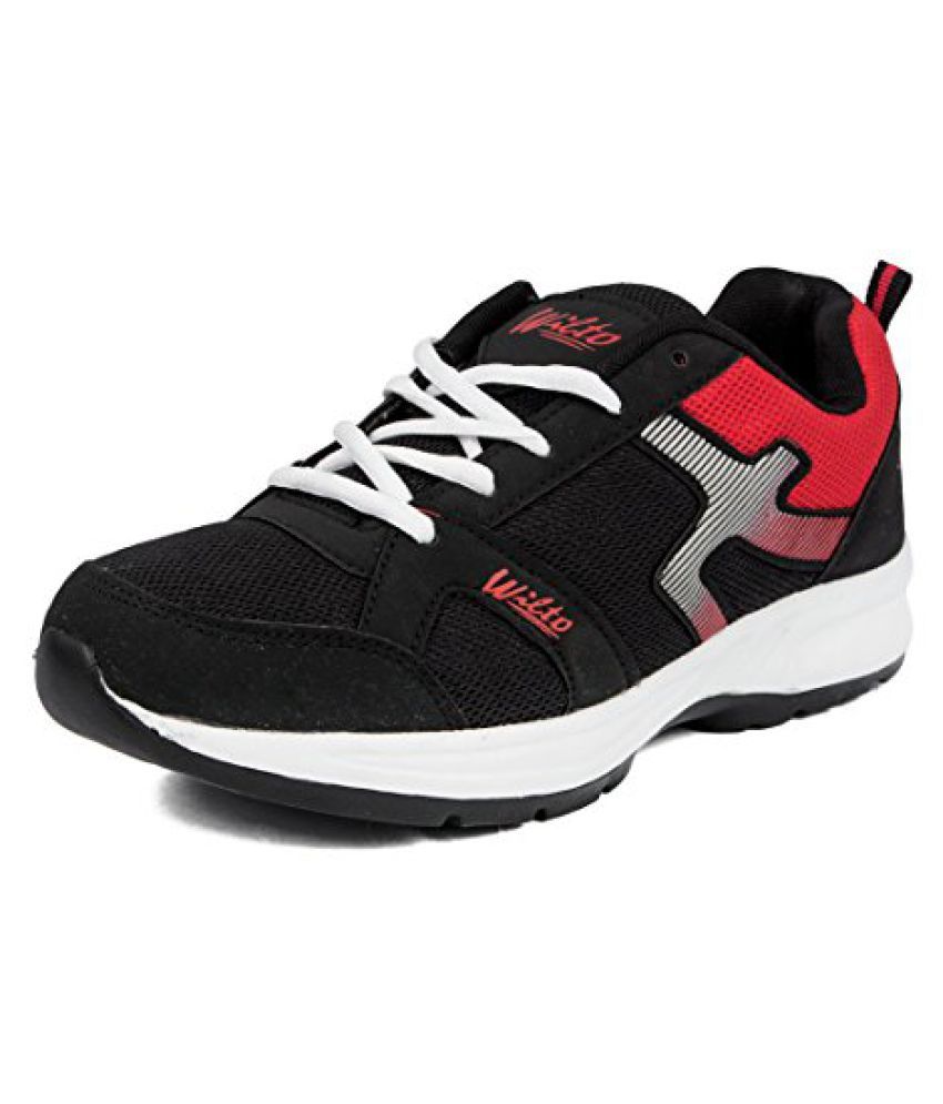 Asian Grip09 Black And Red Mens Range Running Shoes available at snapdeal for Rs.499