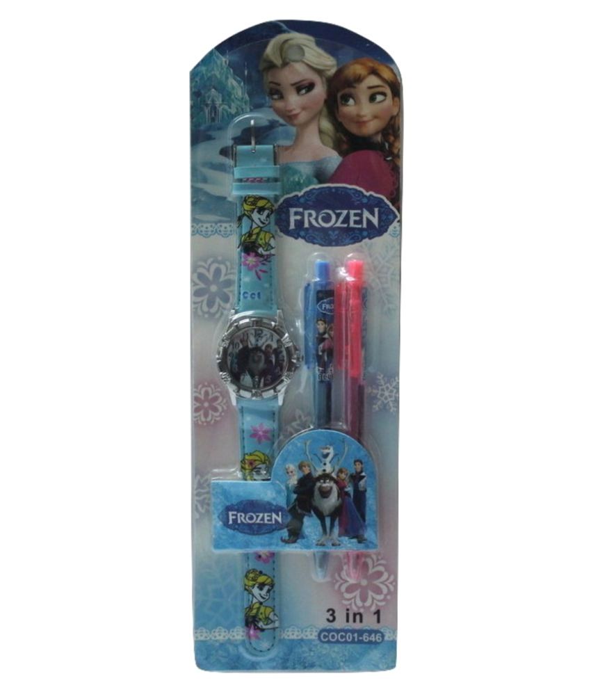 Siltason Shakti Frozen Watch With Pen For Kids available at snapdeal for Rs.395