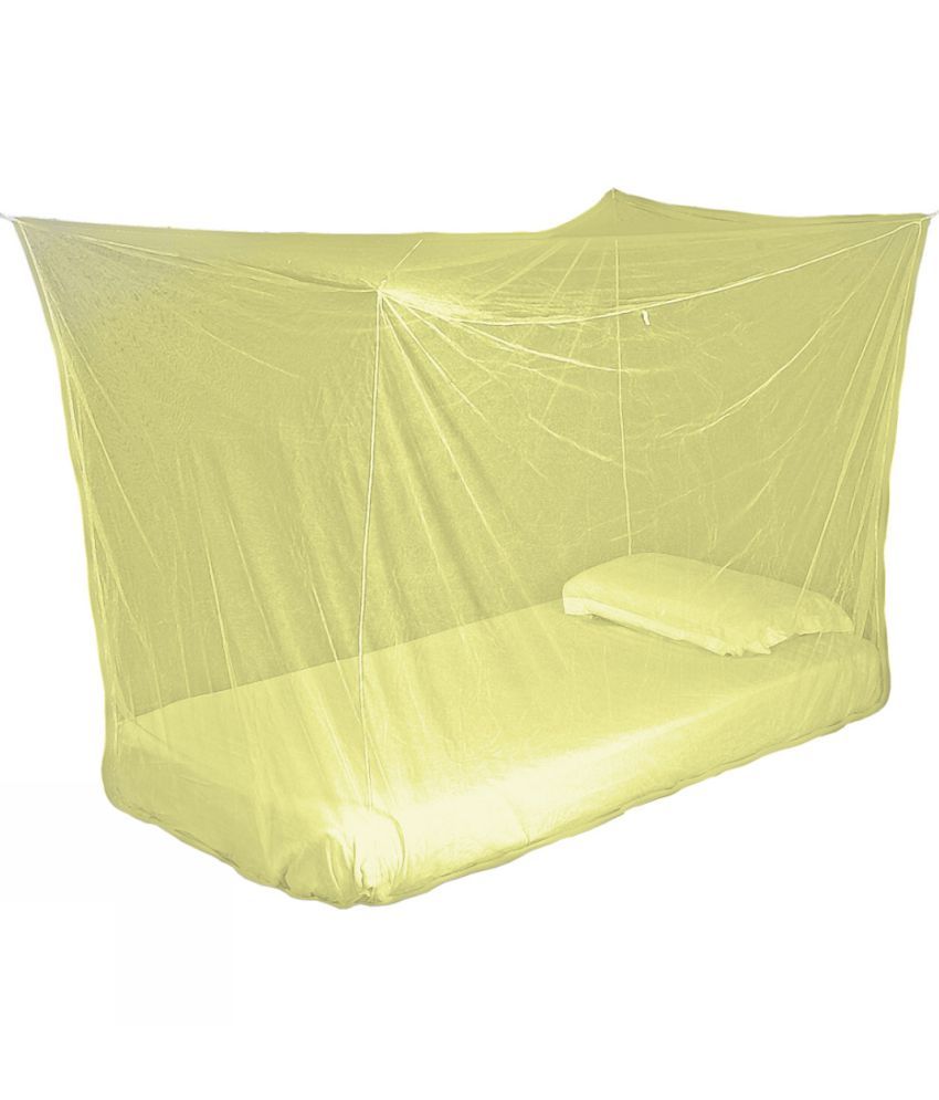 Ans Single Beige Plain Mosquito Net available at snapdeal for Rs.329
