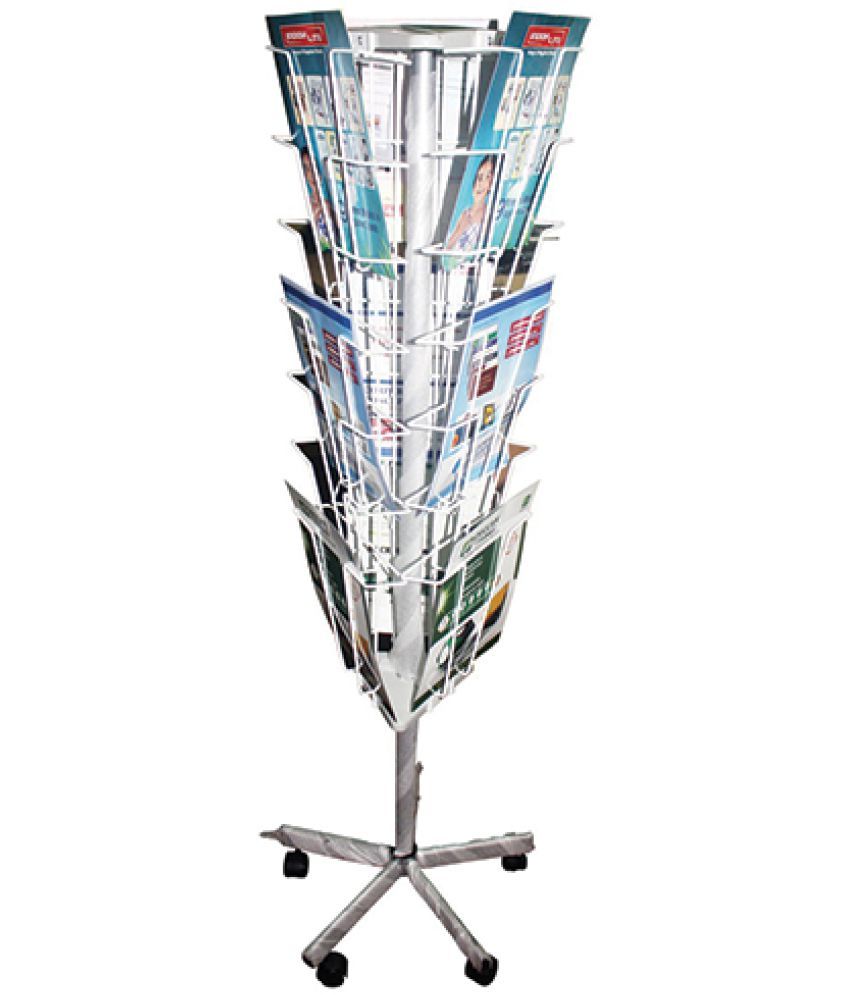 Indoh Lite Grey Stainless Steel Magazine Holder available at snapdeal for Rs.4700