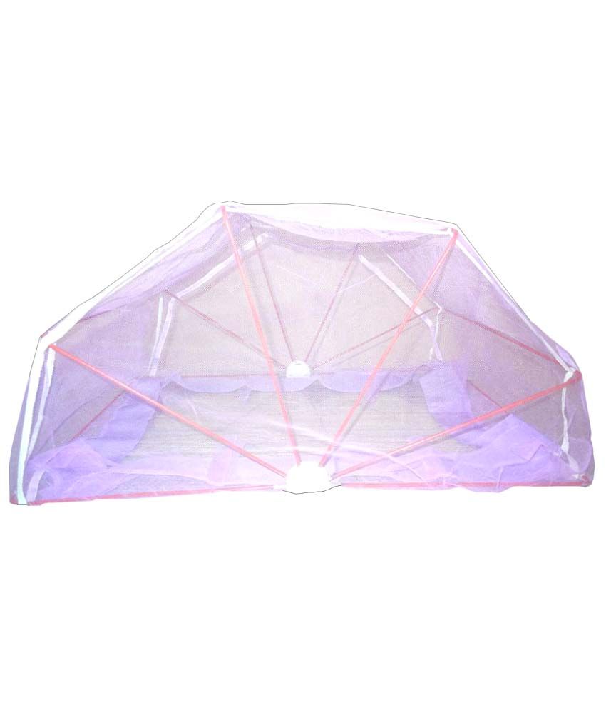 Ans Single Lavender Plain Mosquito Net available at snapdeal for Rs.999