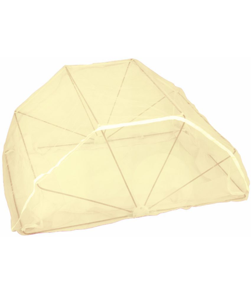 Ans Single Beige Plain Mosquito Net available at snapdeal for Rs.999