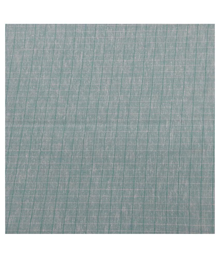Ze-bac Blue Linen Blended Unstitched Shirt Pc available at snapdeal for Rs.399