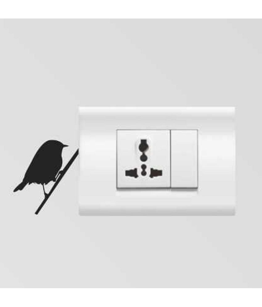 Genesis Arts 3d Bird High Quality Acrylic Switch Board Stickers available at snapdeal for Rs.150