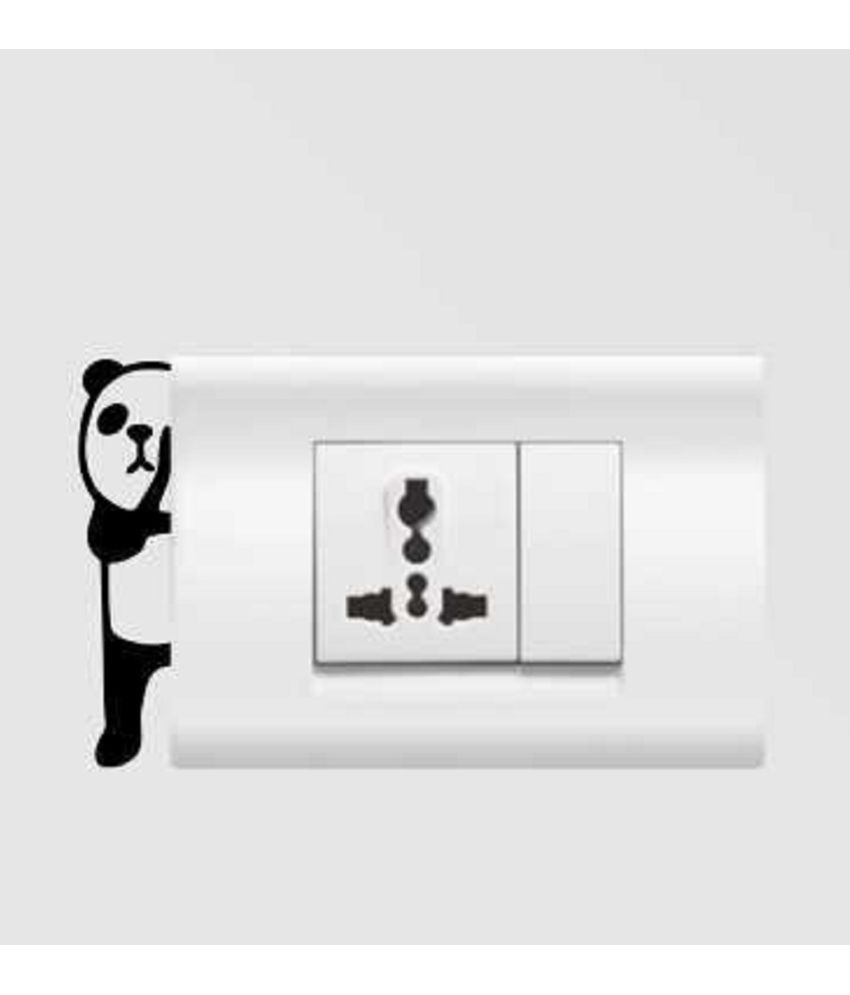 Genesis Arts Panda Acrylic Switch Board Stickers available at snapdeal for Rs.150