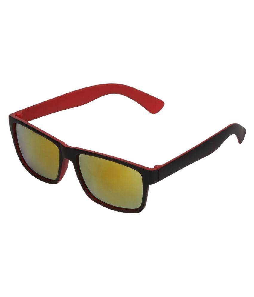 Mango People Orange Wayfarer Sunglasses ( Mpwiz-39089-rd.bk01 ) available at snapdeal for Rs.255