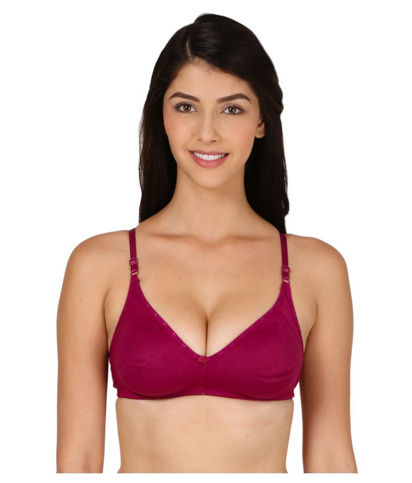 Miss Rose Cotton Cupless Bra available at SnapDeal for Rs.199