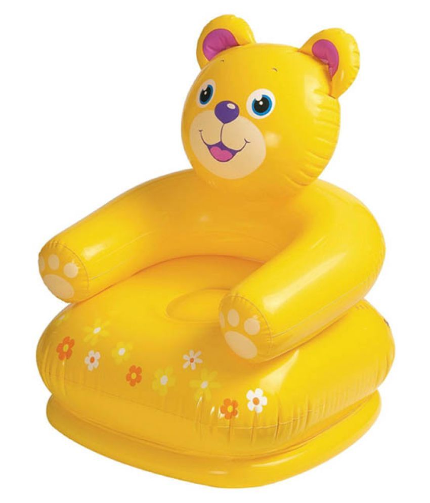 Kt Brothers Teddy Bear Inflatable Chair For Kids available at snapdeal for Rs.549
