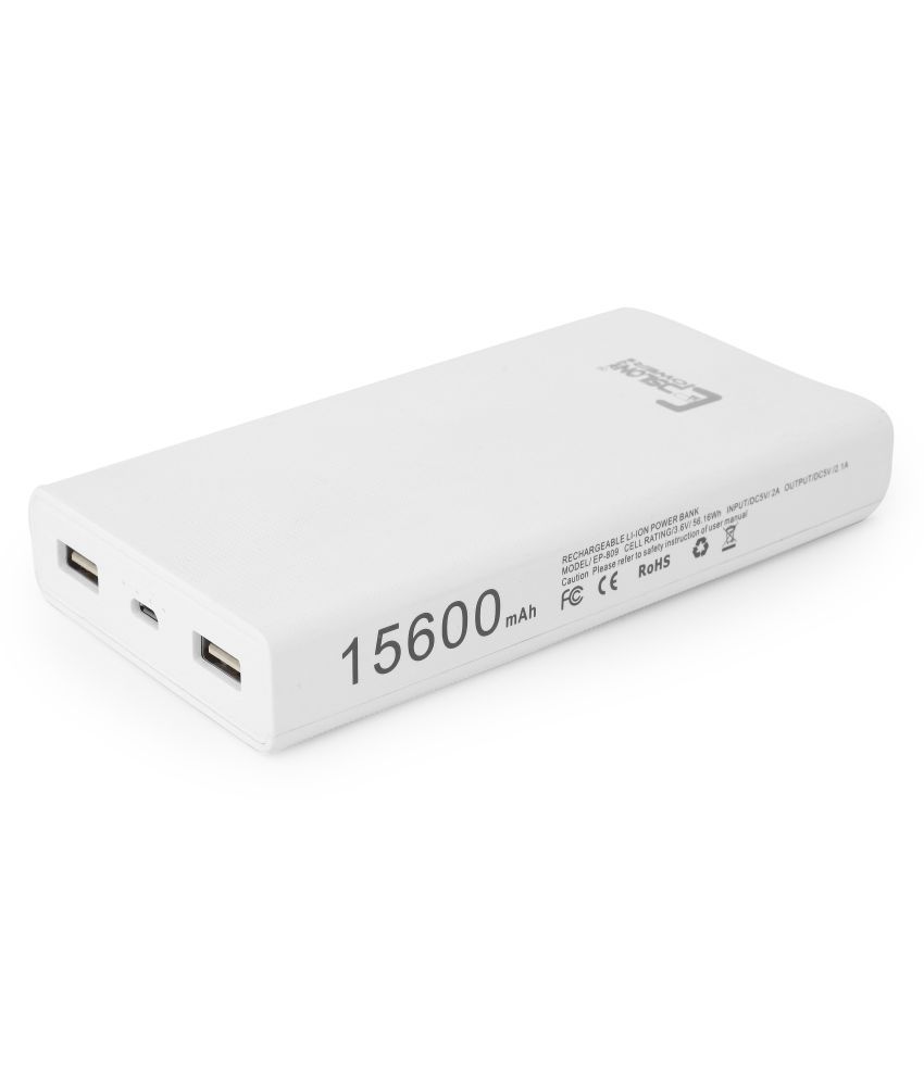 Epsilon 15600 -mah Li-ion Power Bank White available at snapdeal for Rs.989