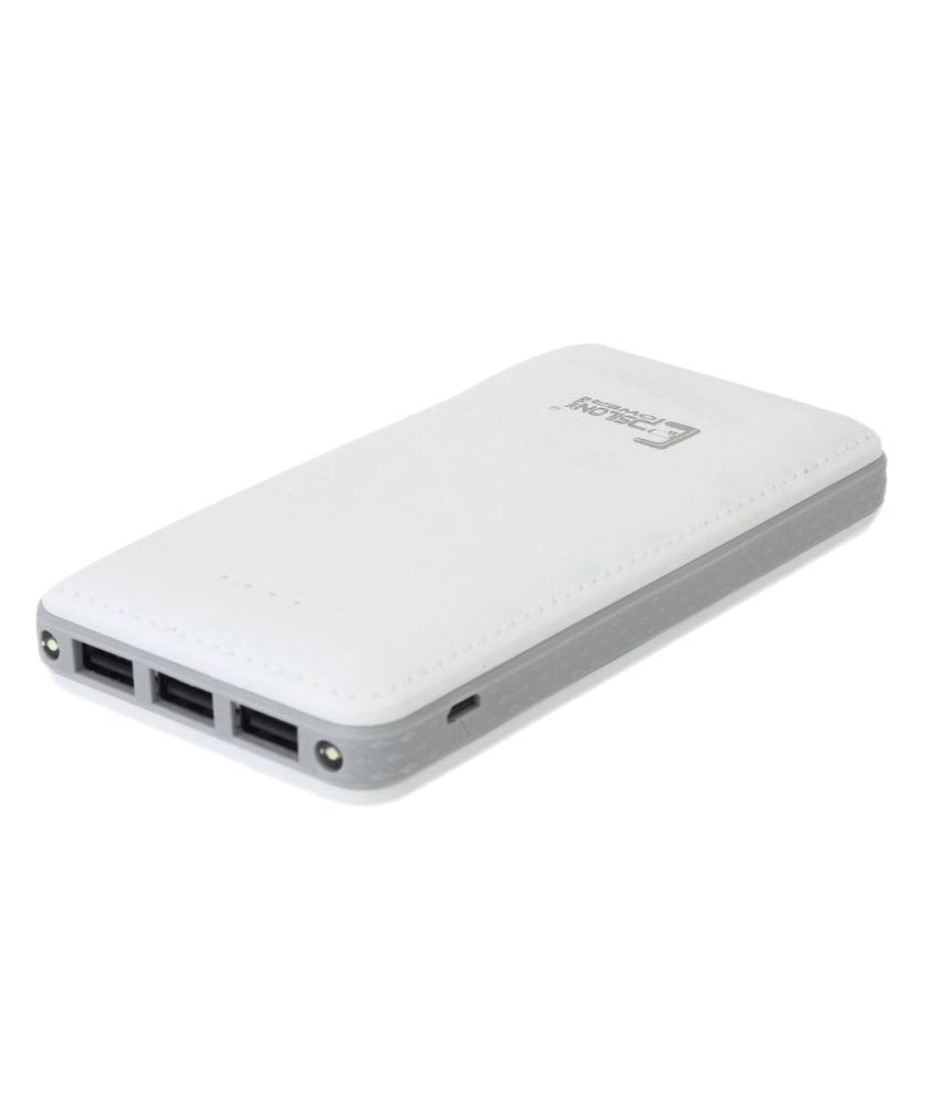 Epsilon Powerbank 15600 -mah Li-ion Power Bank White available at snapdeal for Rs.989