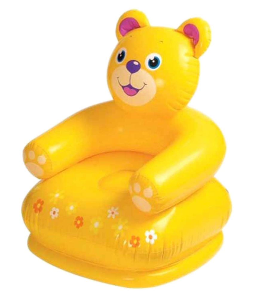 Delhi 6 Online Teddy Bear Inflatable Chair For Kids available at snapdeal for Rs.499