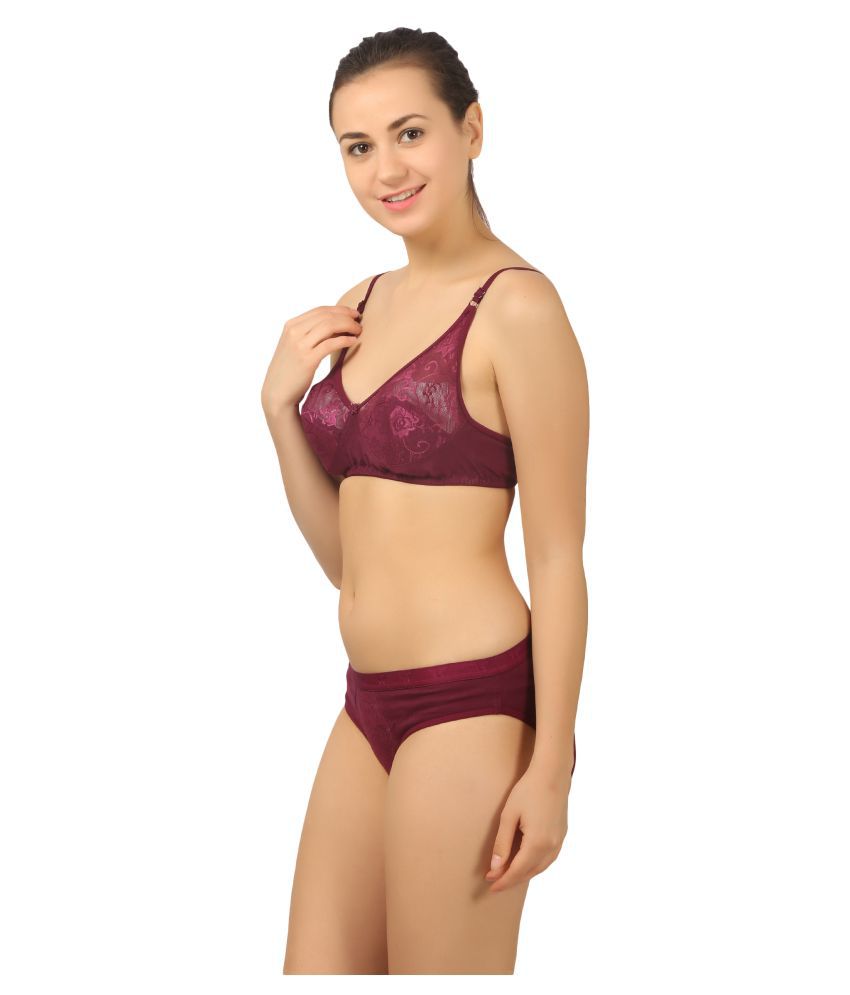 Buy Body Liv Net Mesh Bra And Panty Set Online At Best Prices In India