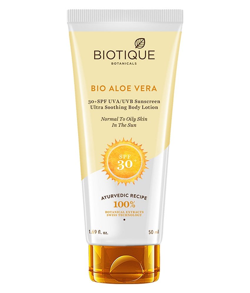 biotique sunscreen spf 30 review