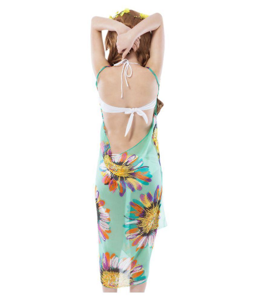 Buy Fascinating Lingerie Synthetic Multi Color Cover Ups Online At Best