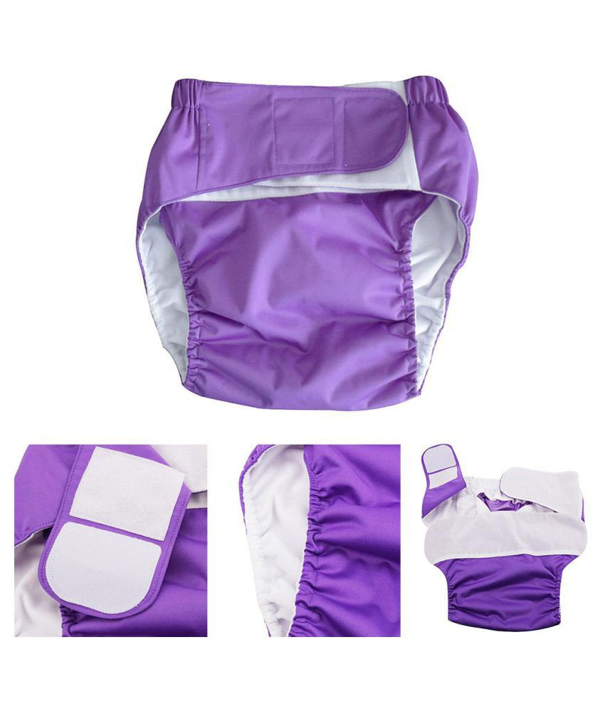 Reusable Adjustable Adult Cloth Diaper Nappy Pants For Incontinence