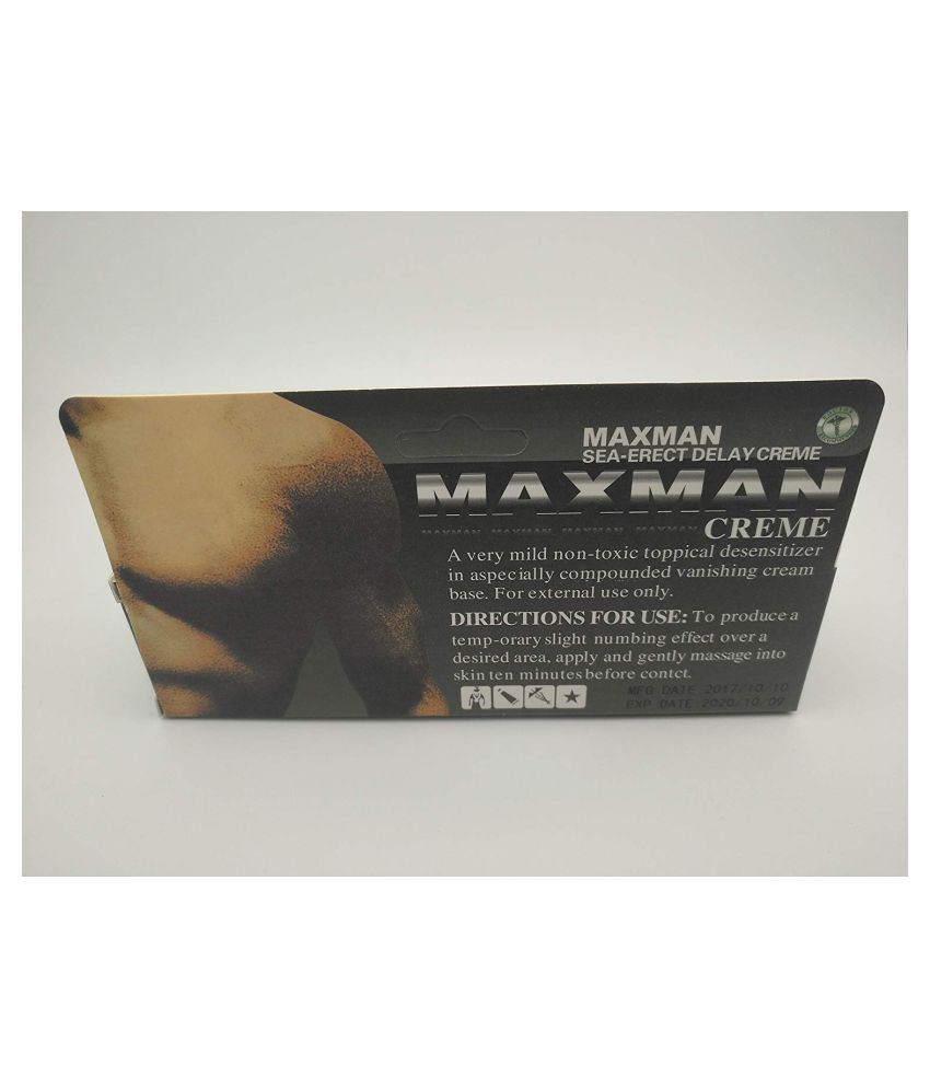 Kamaworld Maxman Herbal Male Penis Enlargement Cream Sex Delay Creme