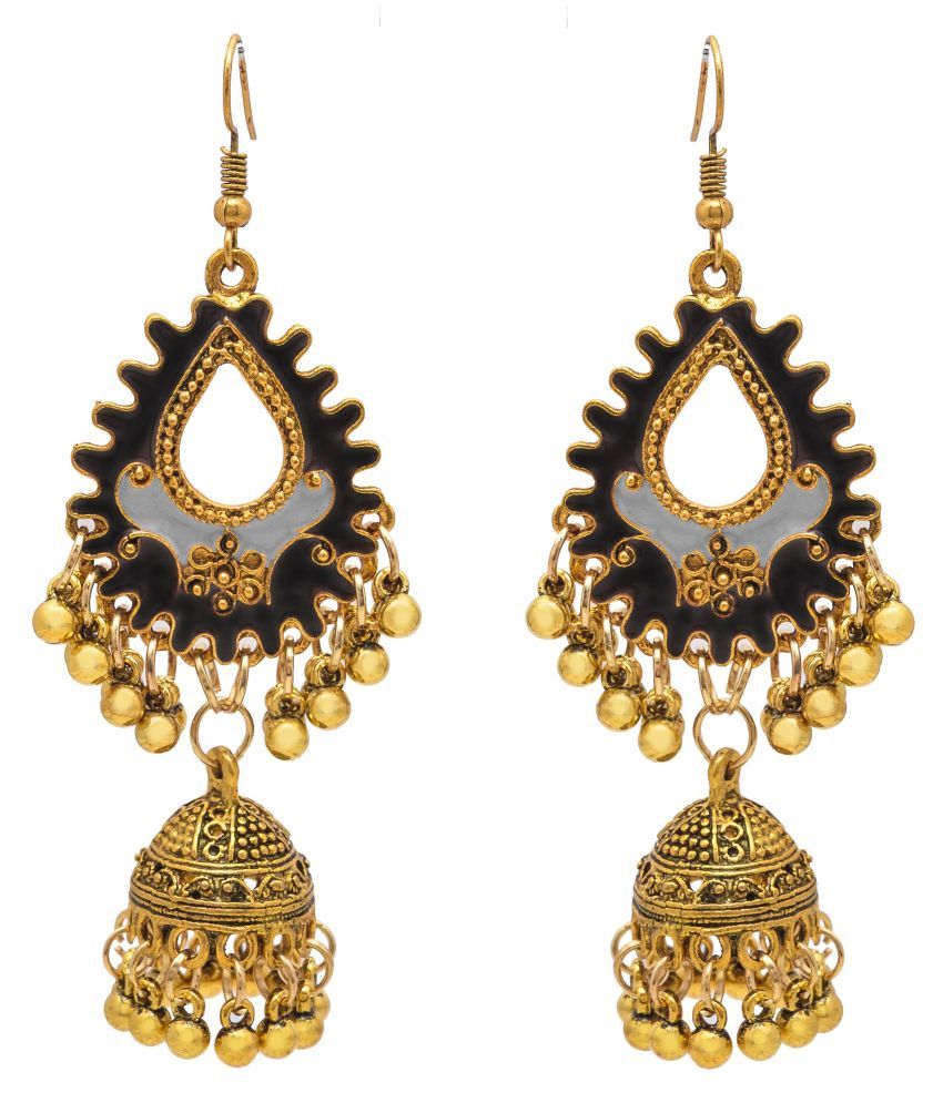 Jewelz Elegant Jhumka Earrings For Women Buy Jewelz Elegant Jhumka