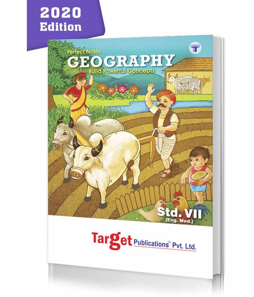 Std 7 Perfect Notes Geography Book English Medium Maharashtra State