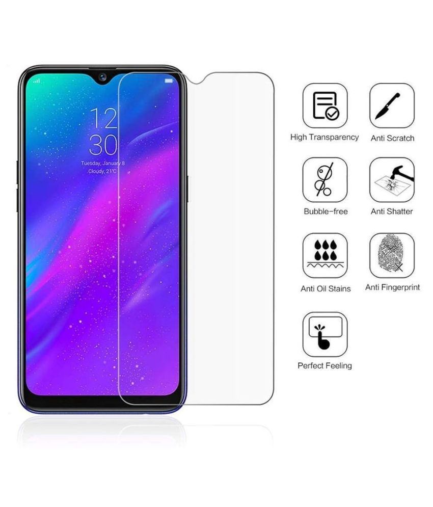 Vivo Y Tempered Glass Screen Guard By Lenmax Uv Protection Anti