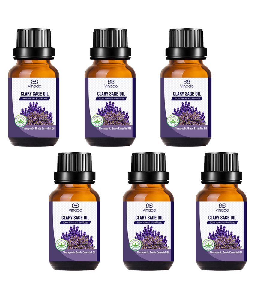 Vihado Best Clary Sage Essential Oil Ml Buy Vihado Best Clary Sage