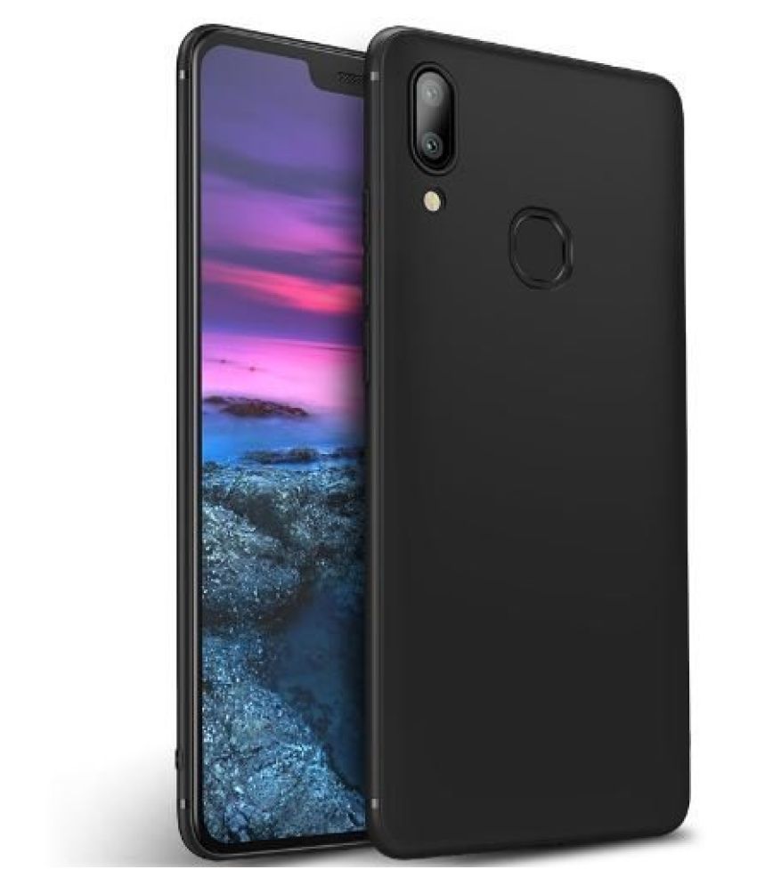 Vivo Y95 Shock Proof Case Doyen Creations Black Black Soft Slim Cover