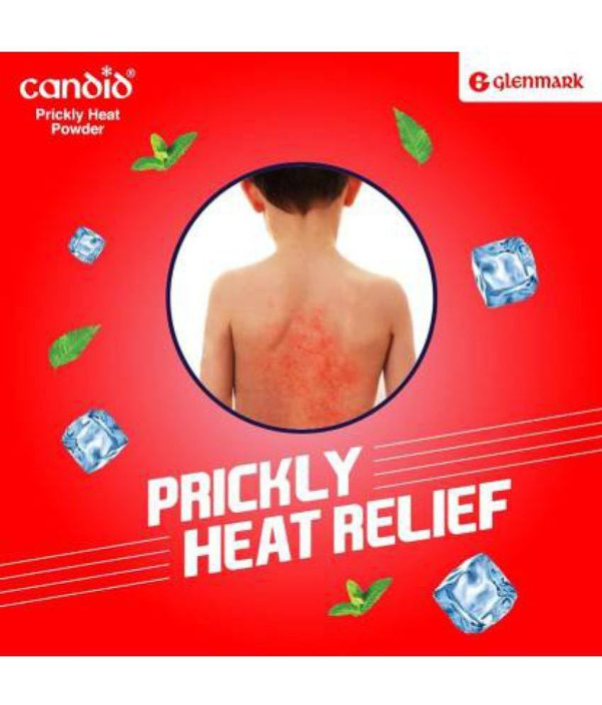 Candid Prickly Heat Powder Talc 120 Gm Pack Of 3 Buy Candid Prickly