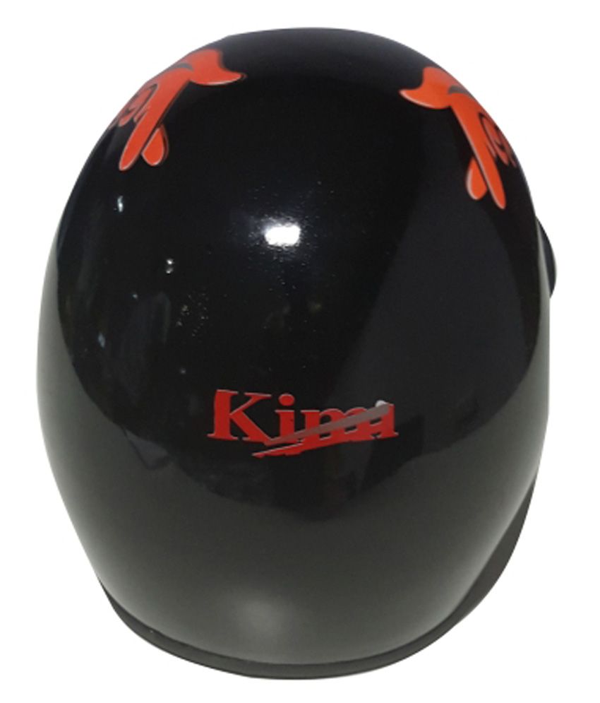 Kimi Black Light Weight Full Face Helmets Buy Kimi Black Light Weight
