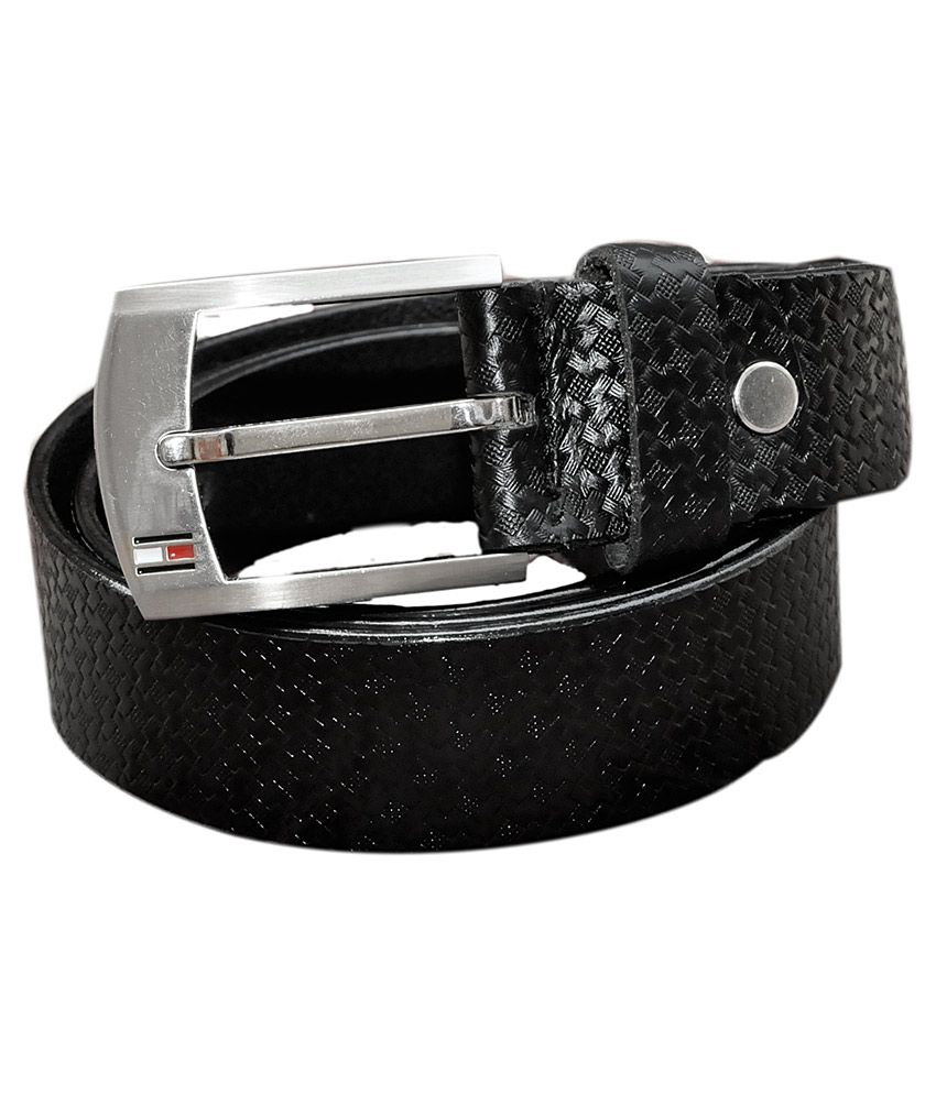 Tommy Hilfiger Black Leather Belt for Men: Buy Online at Low Price in India - Snapdeal