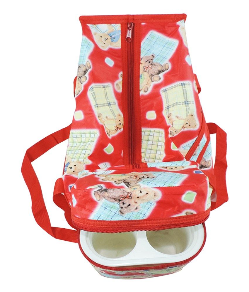 Ole Baby Premium Teddy Diaper Bag With Warmer Red Buy Ole Baby
