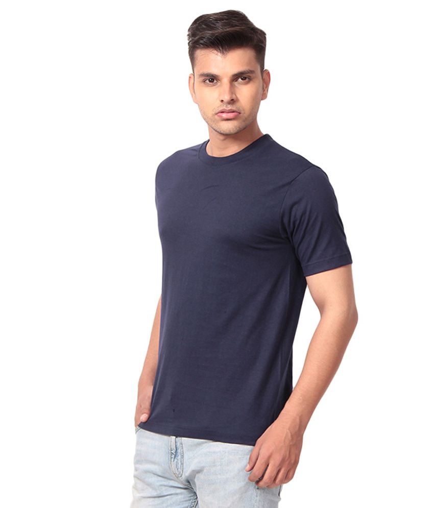 G Twins Blue Cotton T Shirt - Buy G Twins Blue Cotton T Shirt Online at ...