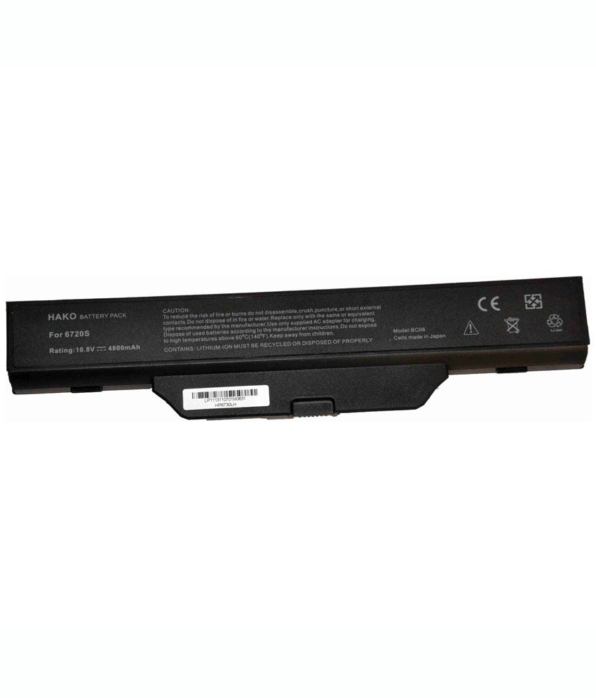     			New Hako 4800mAh 6 Cell Laptop Battery For HP 550 Compaq 610 HP/Compaq 6720S 6730S 6735S 6820S 6830S