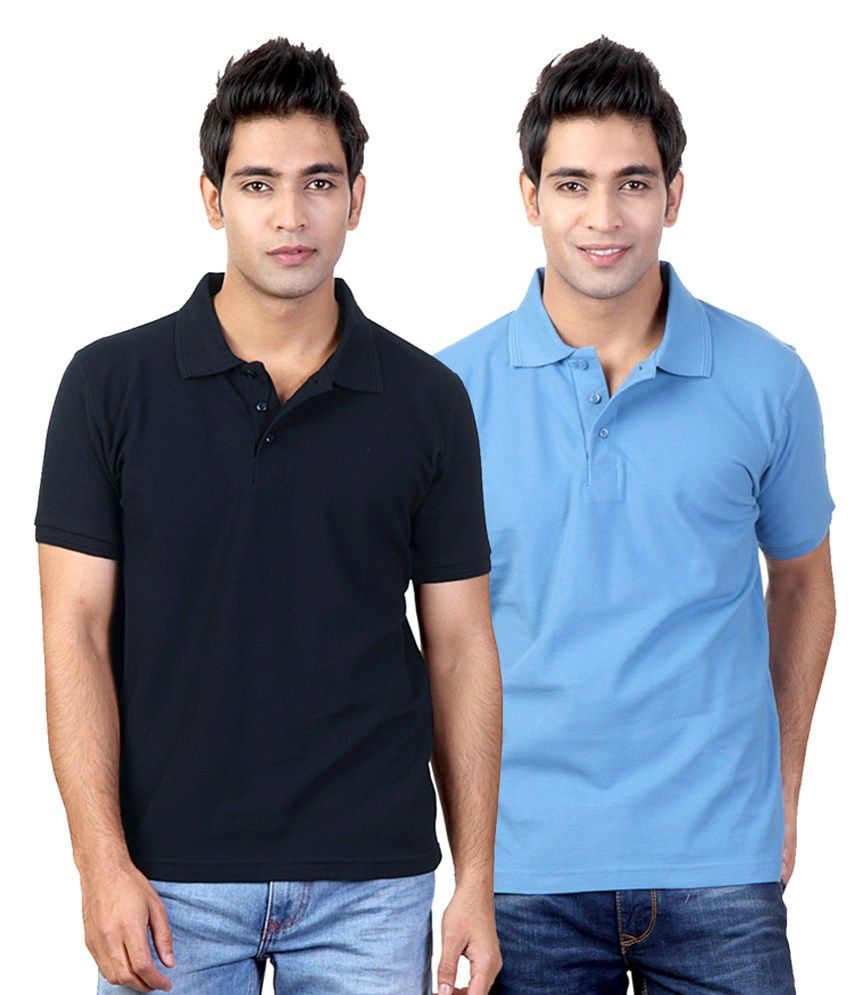 navy blue polo t shirt combination