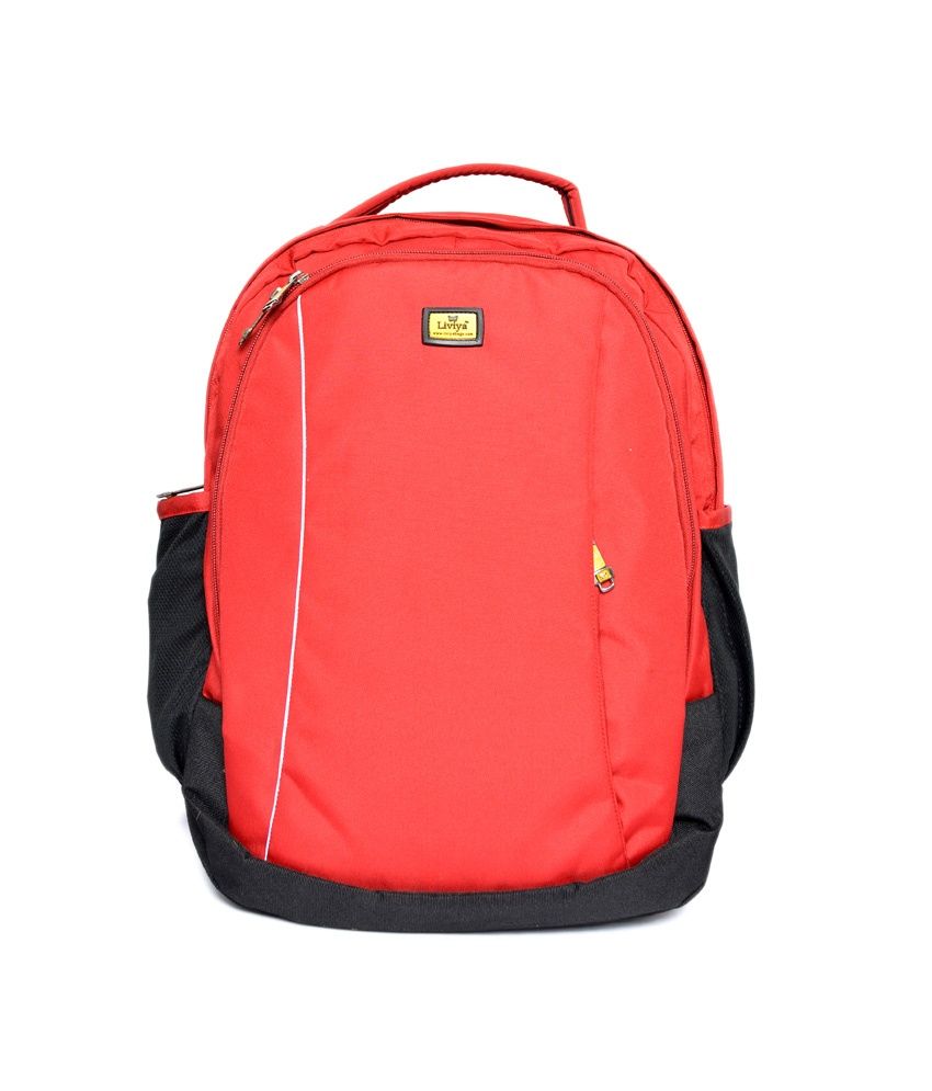 Liviya Red Backpack for Men Buy Liviya Red Backpack for Men Online at