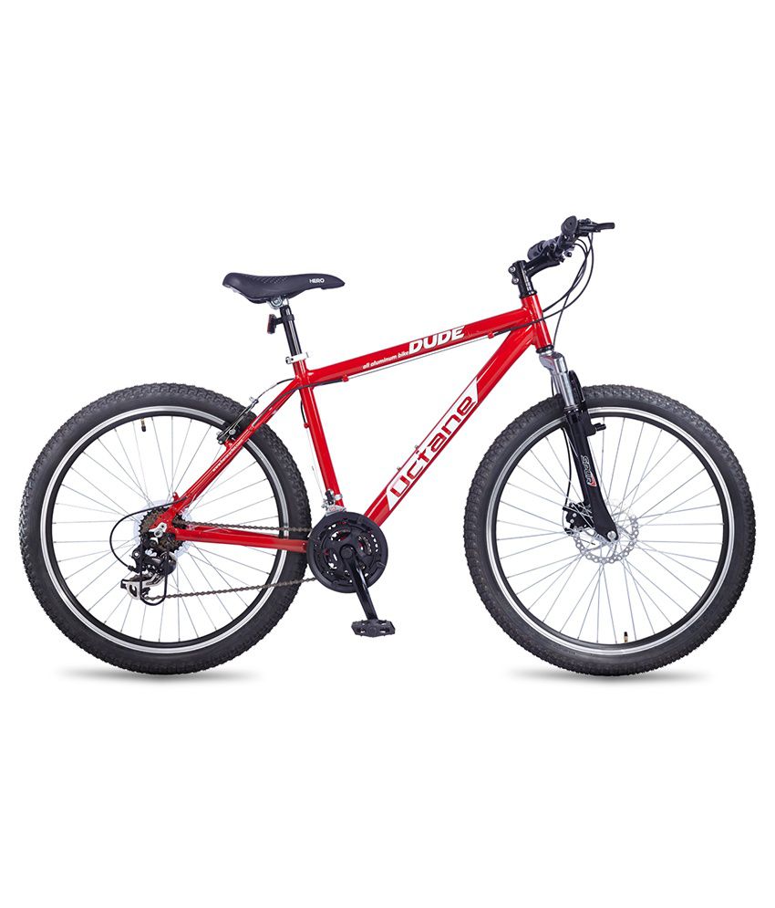 Hero Octane 26T Dude 21 Speed Adult Cycle - Red: Buy Online at Best Price on Snapdeal