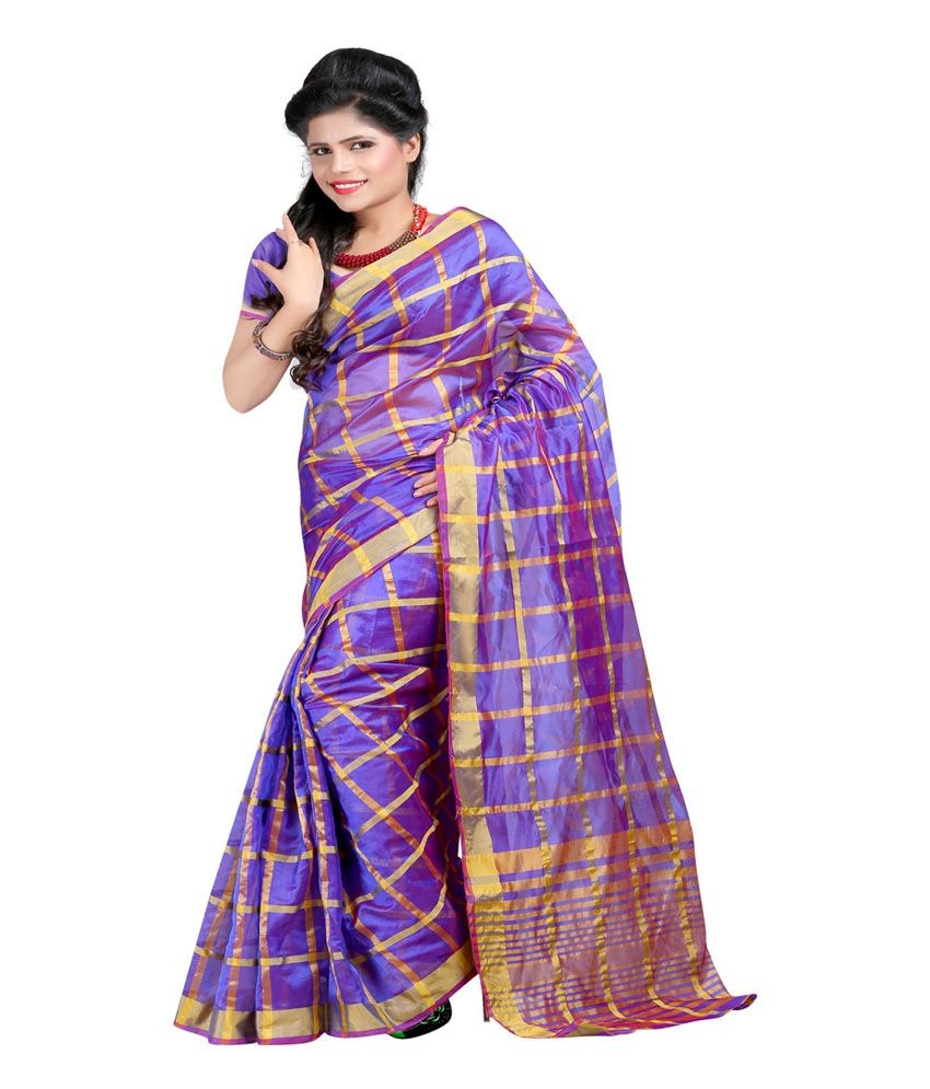 Laxmi Sarees Surat Blue Meghalaya Silk Saree - Buy Laxmi Sarees Surat ...