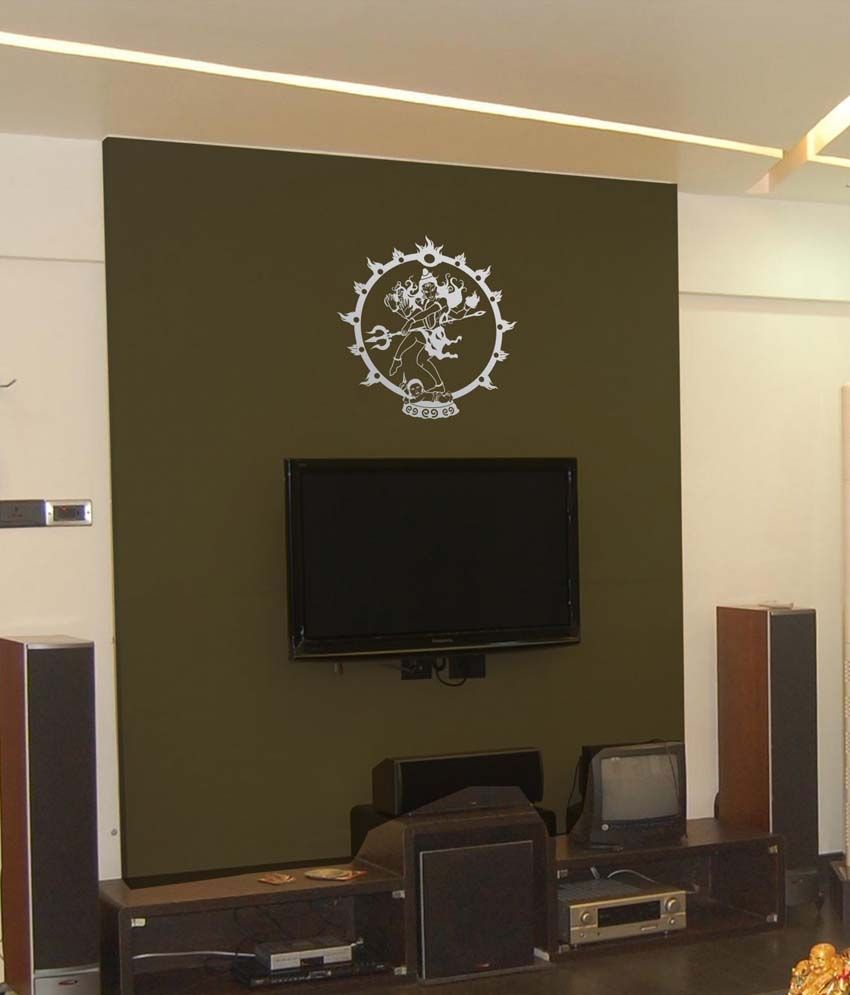 WallDesign Nataraja Silver Wall Sticker (Medium) Buy WallDesign