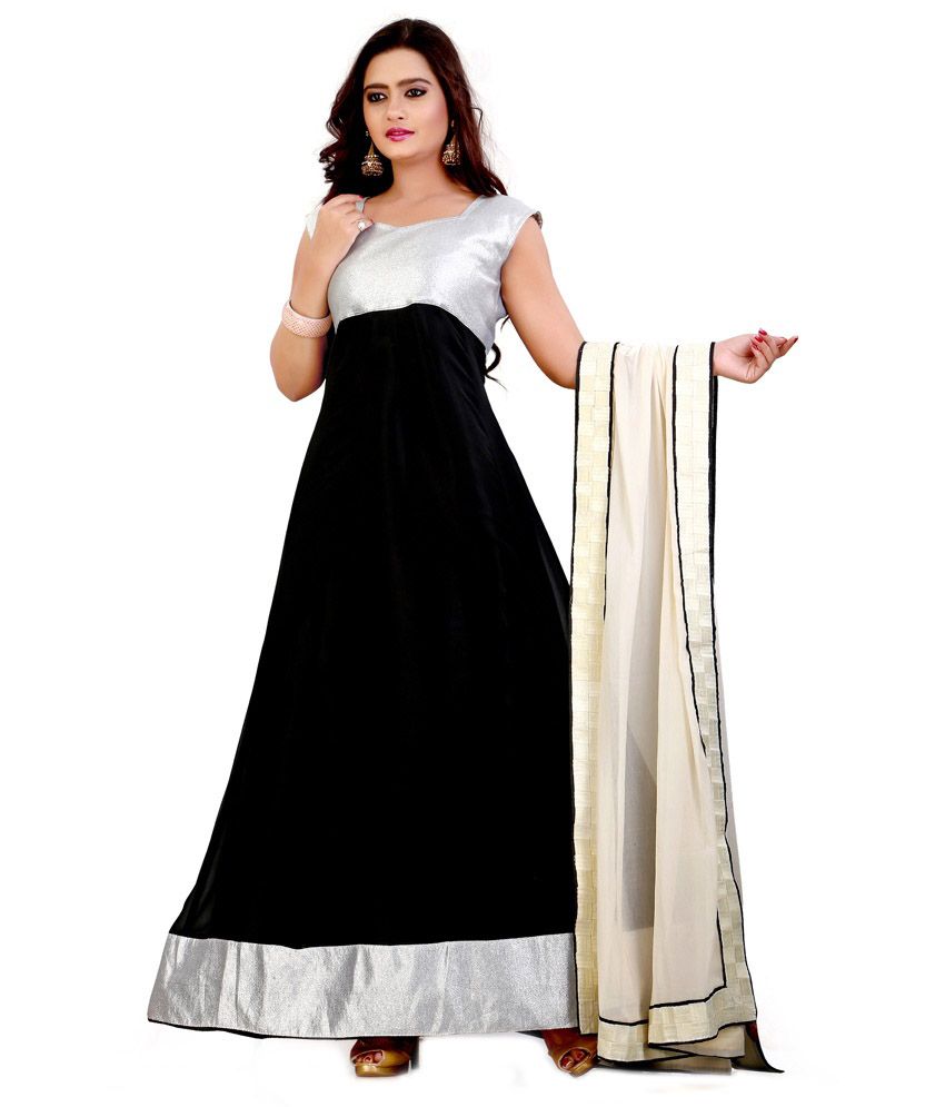 black colour party frocks