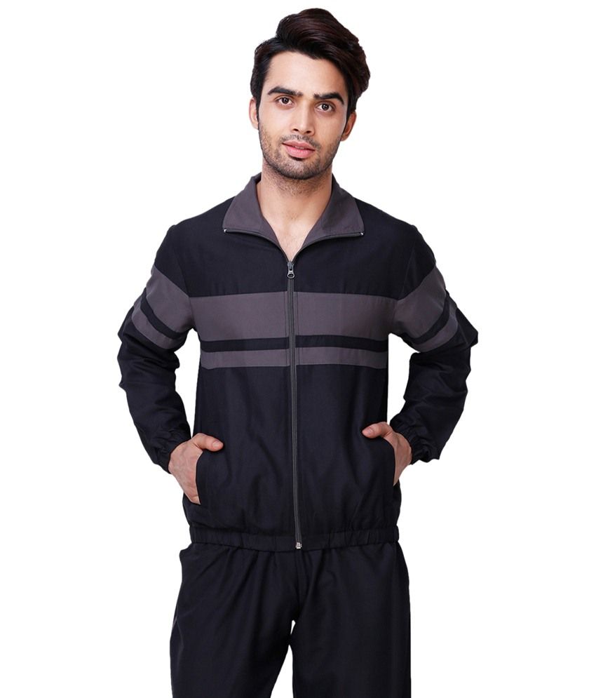 Yepme Black & Gray Tracksuit For Men - Buy Yepme Black & Gray Tracksuit ...