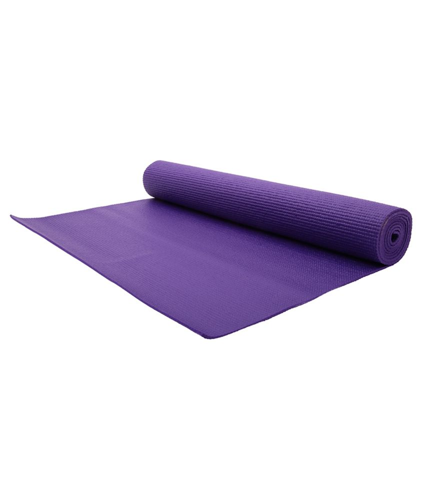 Kings 4mm Thick Purple Yoga Mat-800gms - Buy Kings 4mm Thick Purple ...