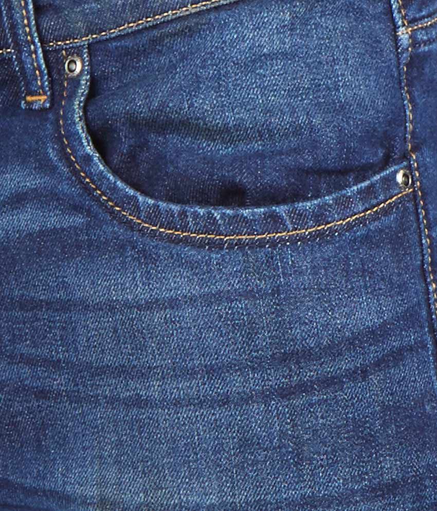 Izod Blue Skinny Fit Jeans - Buy Izod Blue Skinny Fit Jeans Online at ...