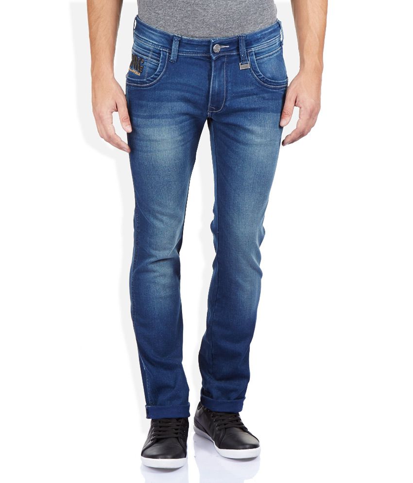 ... Jeans - Buy Wrangler Blue Faded Jeans Online at Best Prices in India