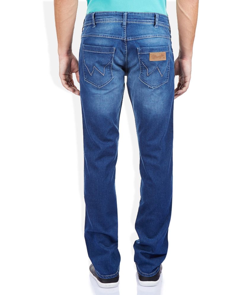 Wrangler Blue Faded Jeans - Buy Wrangler Blue Faded Jeans Online at ...