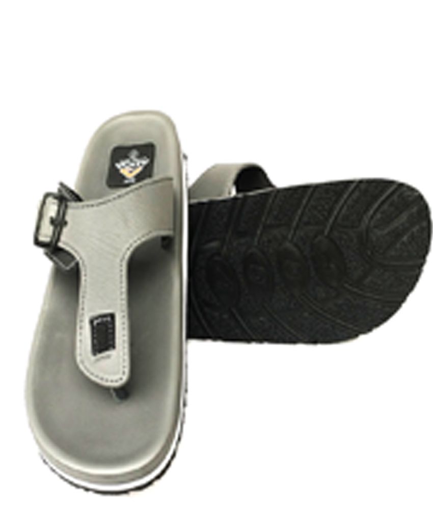 Adda Gray Daily Wear Flip Flops For Men Price in India- Buy Adda Gray Daily Wear Flip Flops For 