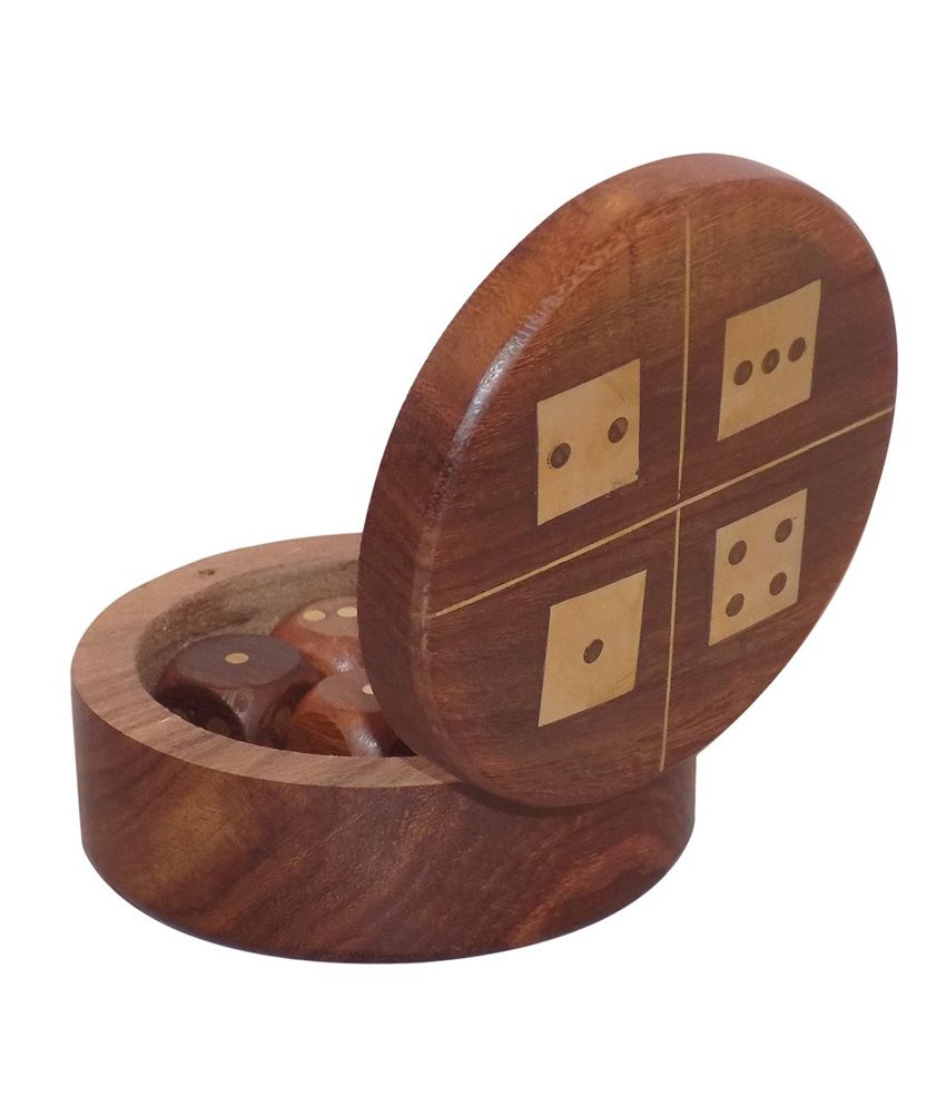 make a wooden dicebox