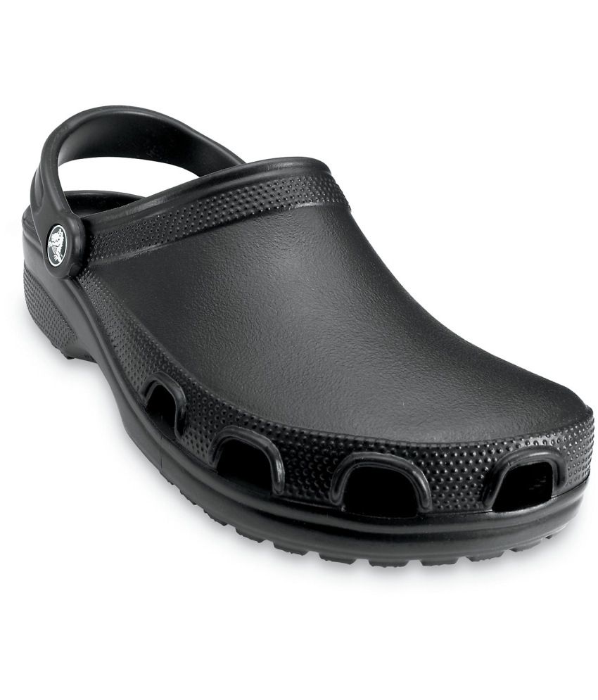  Crocs  Black Roomy Fit Clog Shoes  Buy Crocs  Black Roomy 