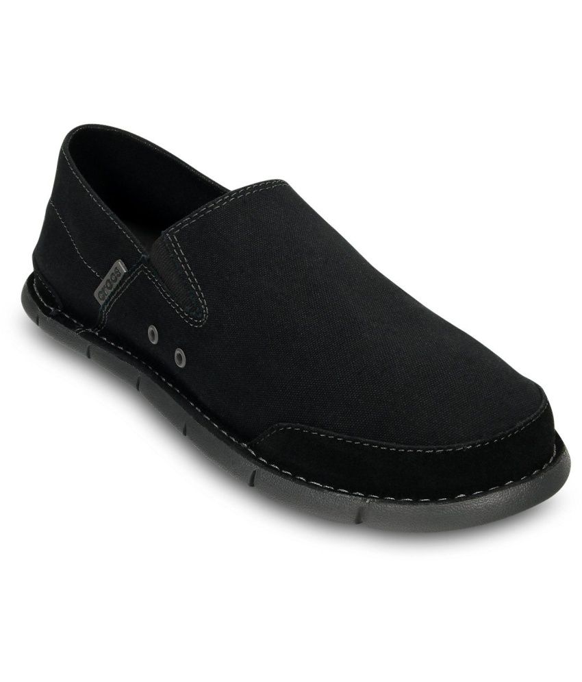Crocs Black Relaxed Fit Loafers - Buy Crocs Black Relaxed Fit Loafers ...