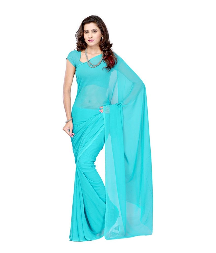 party wear pure chiffon saree