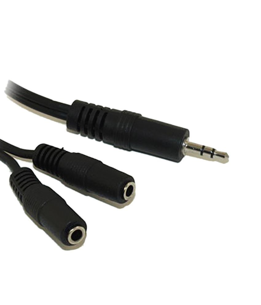 female to 2 male audio splitter best buy