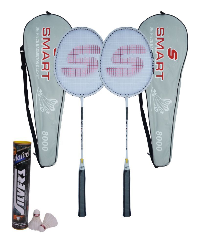 Triumph Smart 8000 Badminton Badminton Kit (2 Racquets With 2 Cover